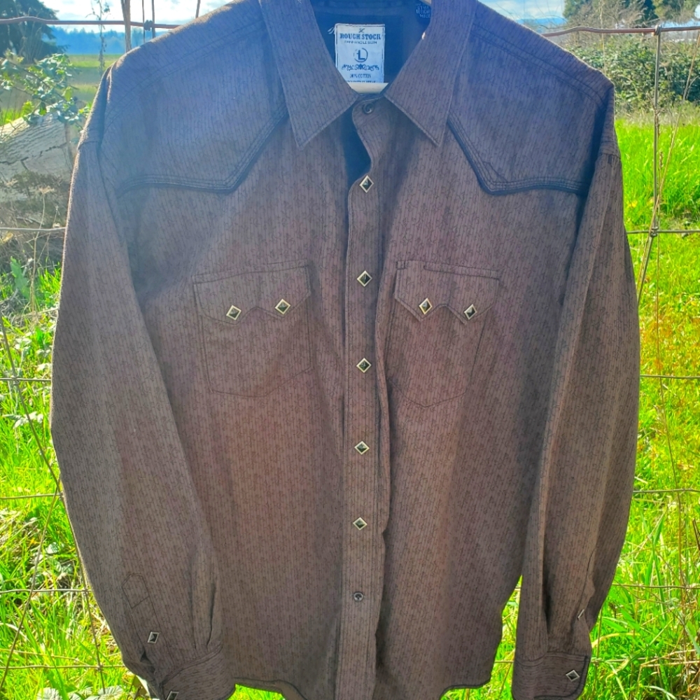 Rough Stock Panhandle Slim Western Shirt